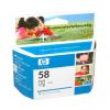 惠普（HP）C6658AA 58号 彩色墨盒（适用HP Deskjet F2128 PSC 9680 Officejet 6110 Photosmart 7960 ） 